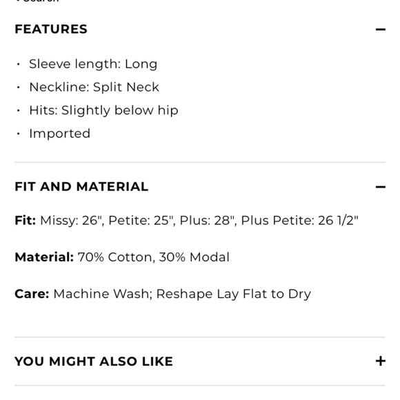 Talbots chevron stitch spkit neck sweater tunic. Worn 1x - Picture 3 of 8